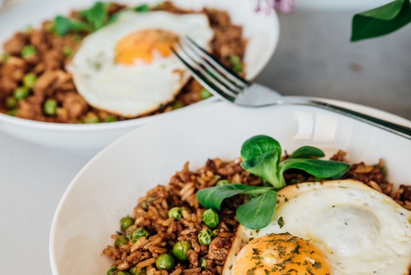 Recept / Líný hamburger s rýží - foto