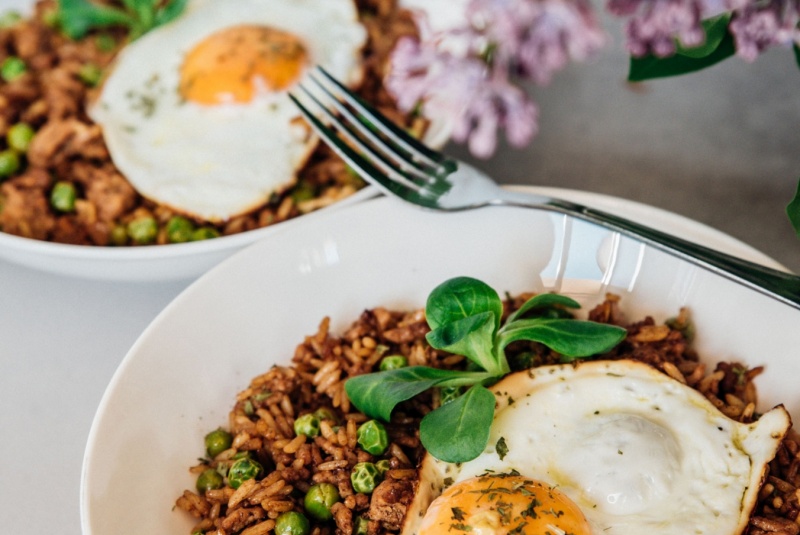 Recept / Líný hamburger s rýží - foto