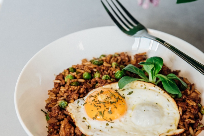 Recept / Líný hamburger s rýží - foto