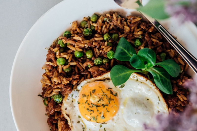 Recept / Líný hamburger s rýží - foto