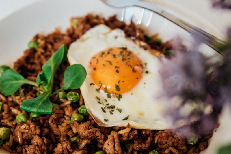 Recept / Líný hamburger s rýží - foto