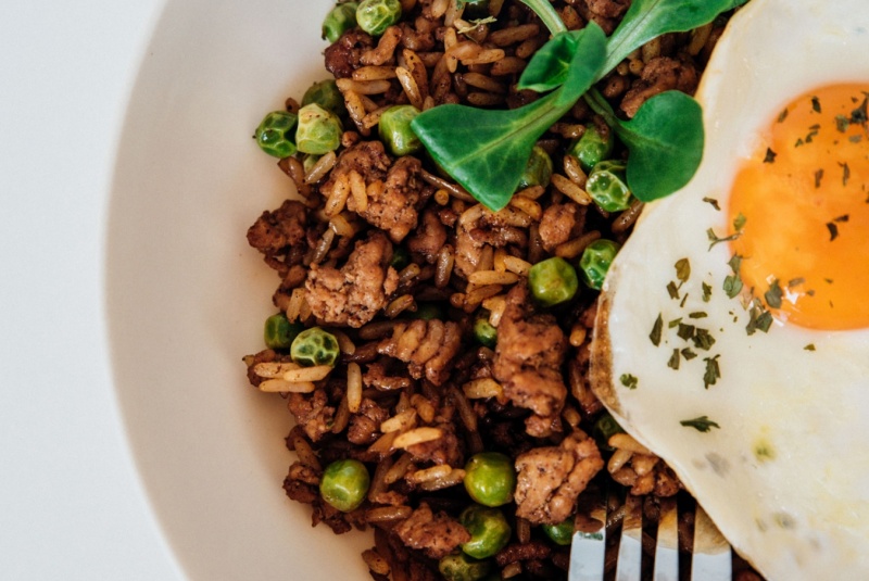 Recept / Líný hamburger s rýží - foto