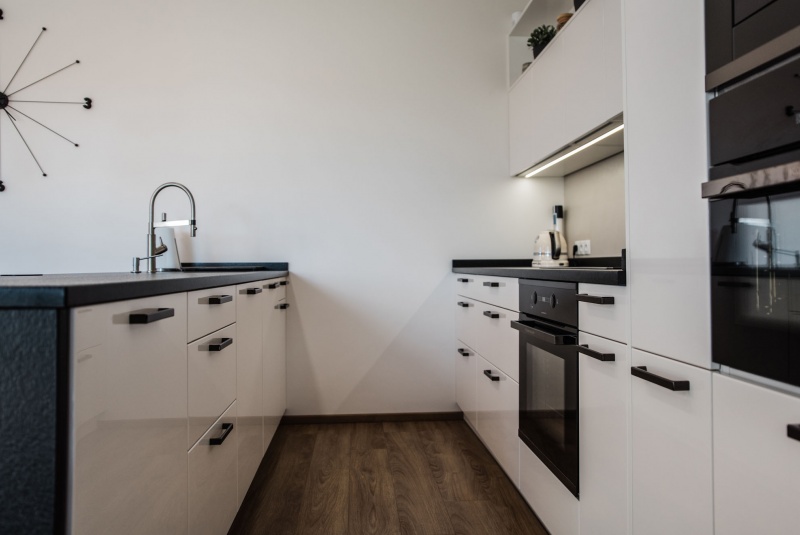 Reference / LACORTE: BÍLÝ LESK - LAK, DESKA - KÁMEN, 6,6m - foto Reference / LACORTE: BÍLÝ LESK - LAK, DESKA - KÁMEN, 6,6m - foto